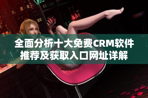 全面分析十大免费CRM软件推荐及获取入口网址详解