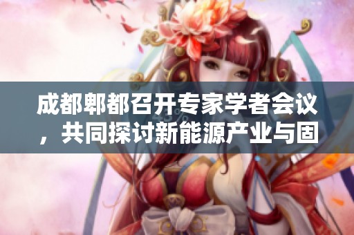 成都郫都召开专家学者会议，共同探讨新能源产业与固态锂电的未来发展