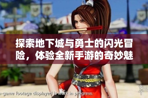 探索地下城与勇士的闪光冒险，体验全新手游的奇妙魅力