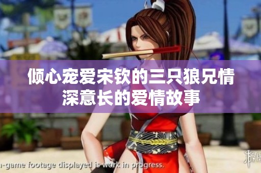 倾心宠爱宋钦的三只狼兄情深意长的爱情故事