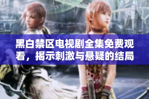 黑白禁区电视剧全集免费观看，揭示刺激与悬疑的结局真相