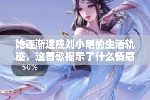 她逐渐适应刘小刚的生活轨迹，这首歌揭示了什么情感故事