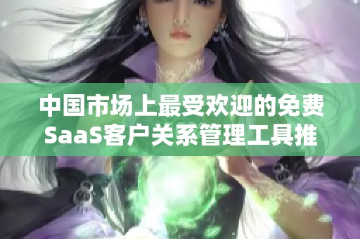 中国市场上最受欢迎的免费SaaS客户关系管理工具推荐