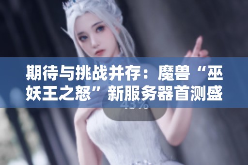 期待与挑战并存：魔兽“巫妖王之怒”新服务器首测盛况回顾