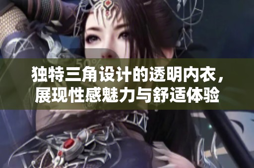 独特三角设计的透明内衣，展现性感魅力与舒适体验