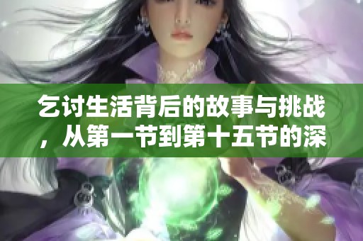 乞讨生活背后的故事与挑战，从第一节到第十五节的深度探讨