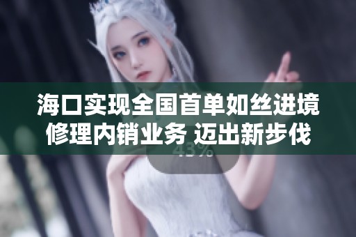 海口实现全国首单如丝进境修理内销业务 迈出新步伐