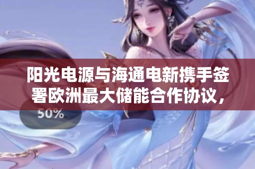 阳光电源与海通电新携手签署欧洲最大储能合作协议，开启合作新篇章