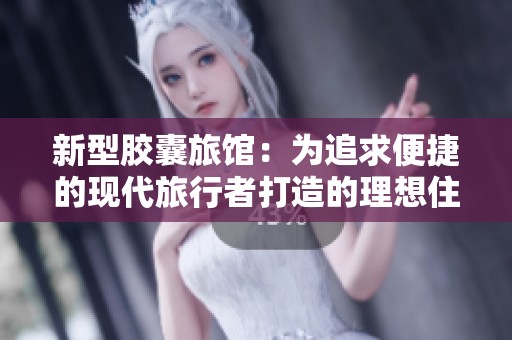 新型胶囊旅馆：为追求便捷的现代旅行者打造的理想住宿选择