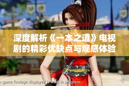 深度解析《一本之道》电视剧的精彩优缺点与观感体验