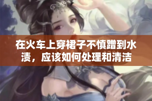 在火车上穿裙子不慎蹭到水渍，应该如何处理和清洁