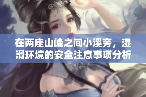 在两座山峰之间小溪旁，湿滑环境的安全注意事项分析与建议
