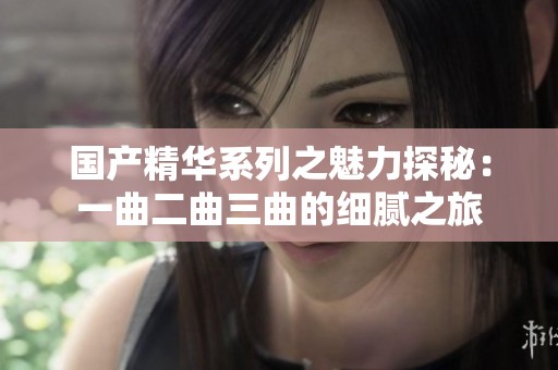 国产精华系列之魅力探秘：一曲二曲三曲的细腻之旅