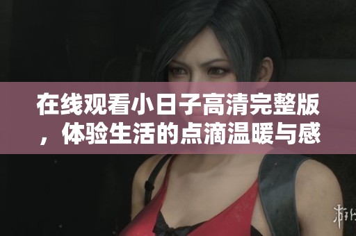 在线观看小日子高清完整版，体验生活的点滴温暖与感动