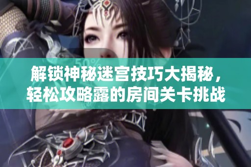 解锁神秘迷宫技巧大揭秘，轻松攻略露的房间关卡挑战