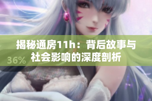 揭秘通房11h：背后故事与社会影响的深度剖析