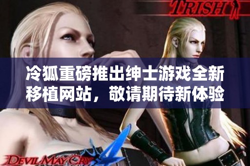 冷狐重磅推出绅士游戏全新移植网站，敬请期待新体验