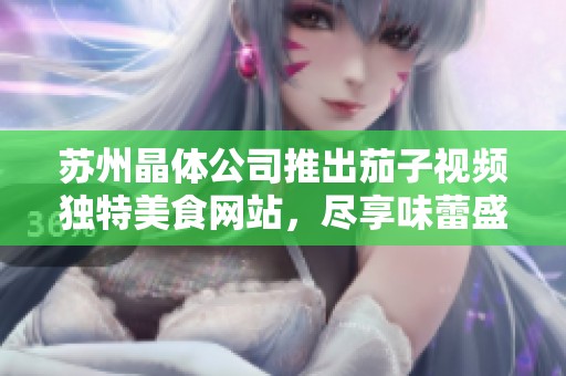 苏州晶体公司推出茄子视频独特美食网站，尽享味蕾盛宴