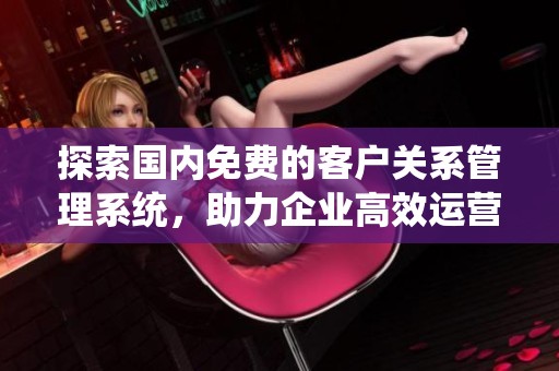 探索国内免费的客户关系管理系统，助力企业高效运营技巧