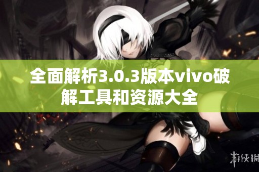全面解析3.0.3版本vivo破解工具和资源大全