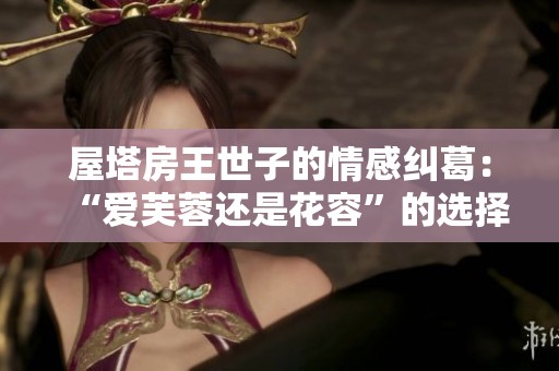 屋塔房王世子的情感纠葛：“爱芙蓉还是花容”的选择难题