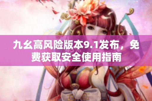 九幺高风险版本9.1发布，免费获取安全使用指南