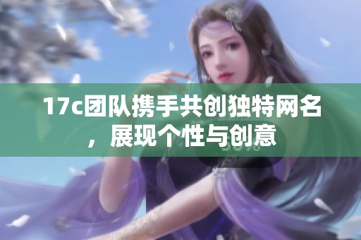17c团队携手共创独特网名，展现个性与创意