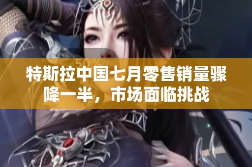 特斯拉中国七月零售销量骤降一半，市场面临挑战