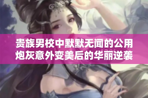 贵族男校中默默无闻的公用炮灰意外变美后的华丽逆袭