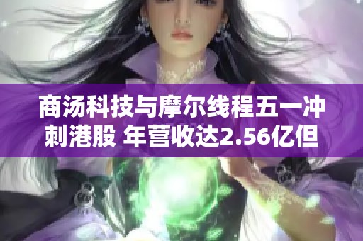 商汤科技与摩尔线程五一冲刺港股 年营收达2.56亿但亏损8708万